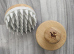 Bamboo & Silicone Scalp Massager